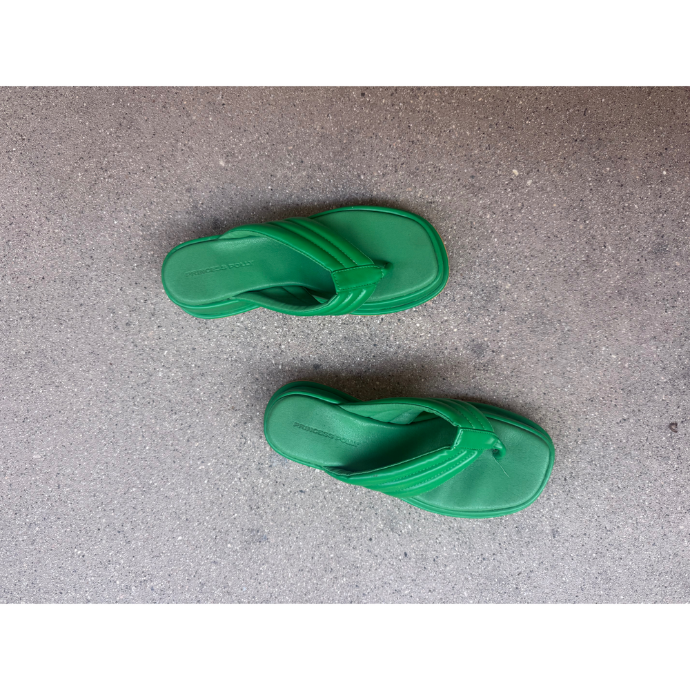 PRINCESS POLLY PLATFORM FLIP FLOPS in Green - Picture 4 of 4